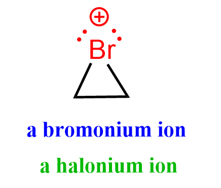 halonium ion