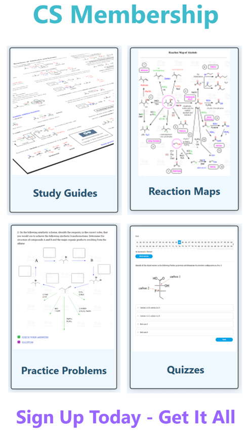 Chemistry Steps Membership Benefits Organic Chemistry